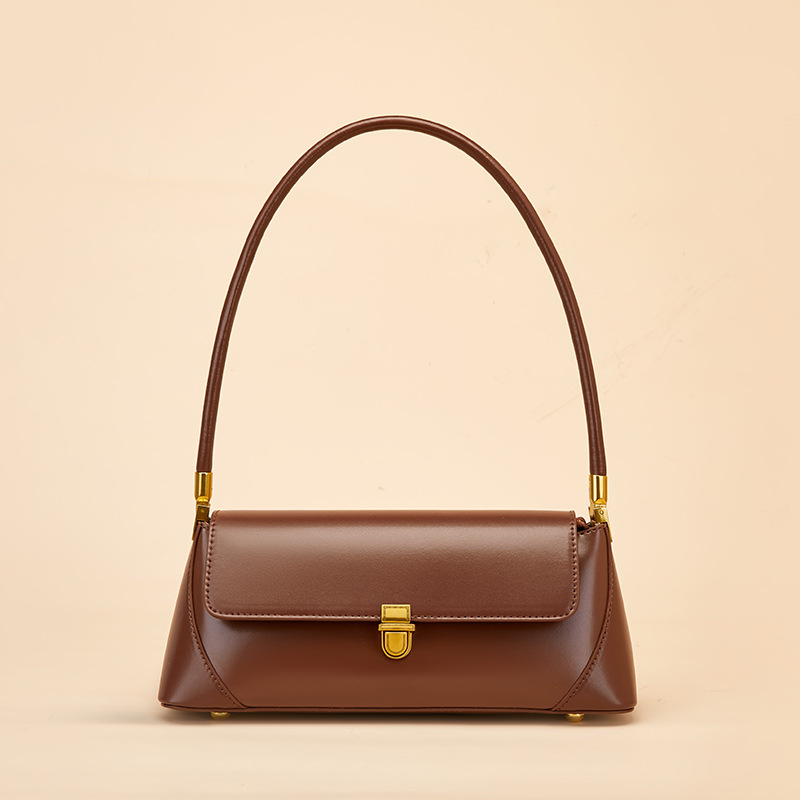 Mini Half-Moon Shoulder Bag — Beige view 2