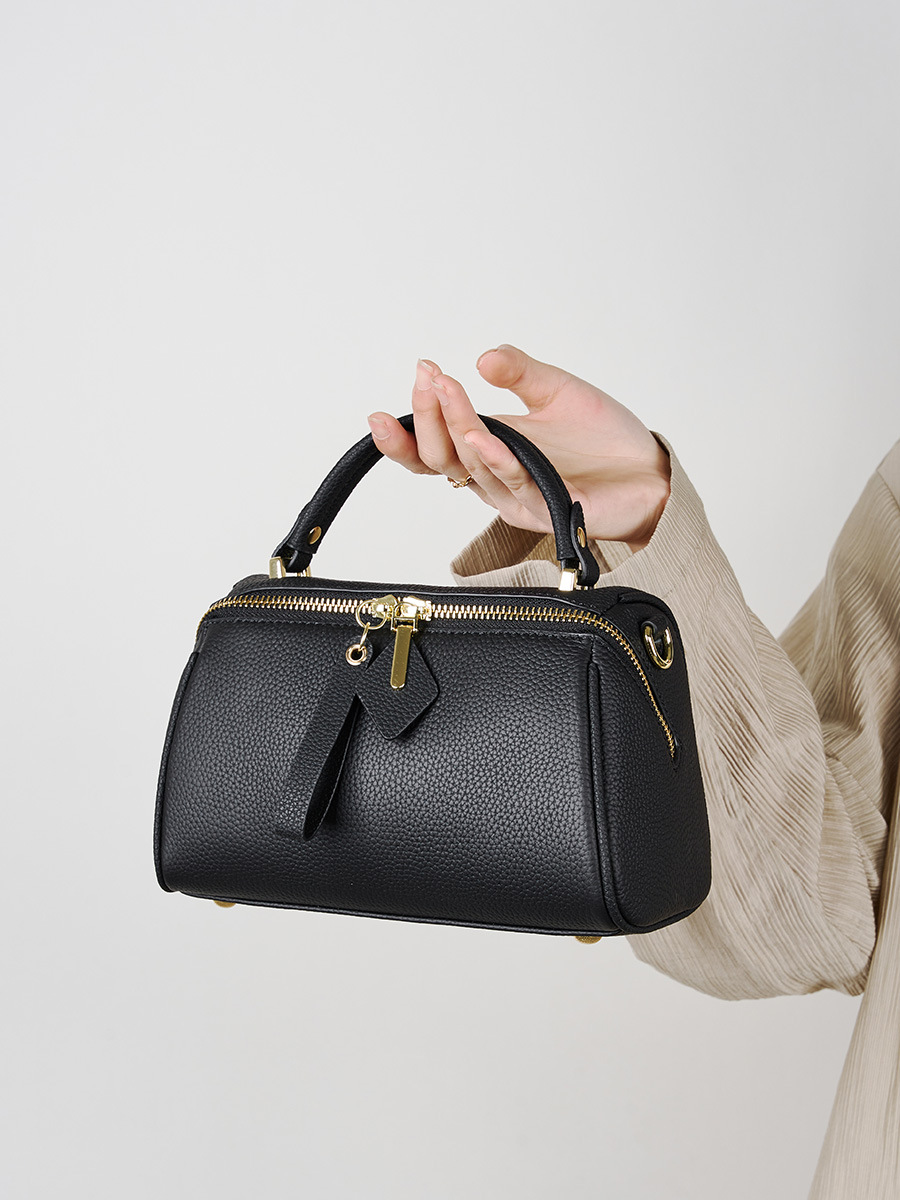 Classic Vintage Boston Bag — Top-Handle Designer Mini view 3