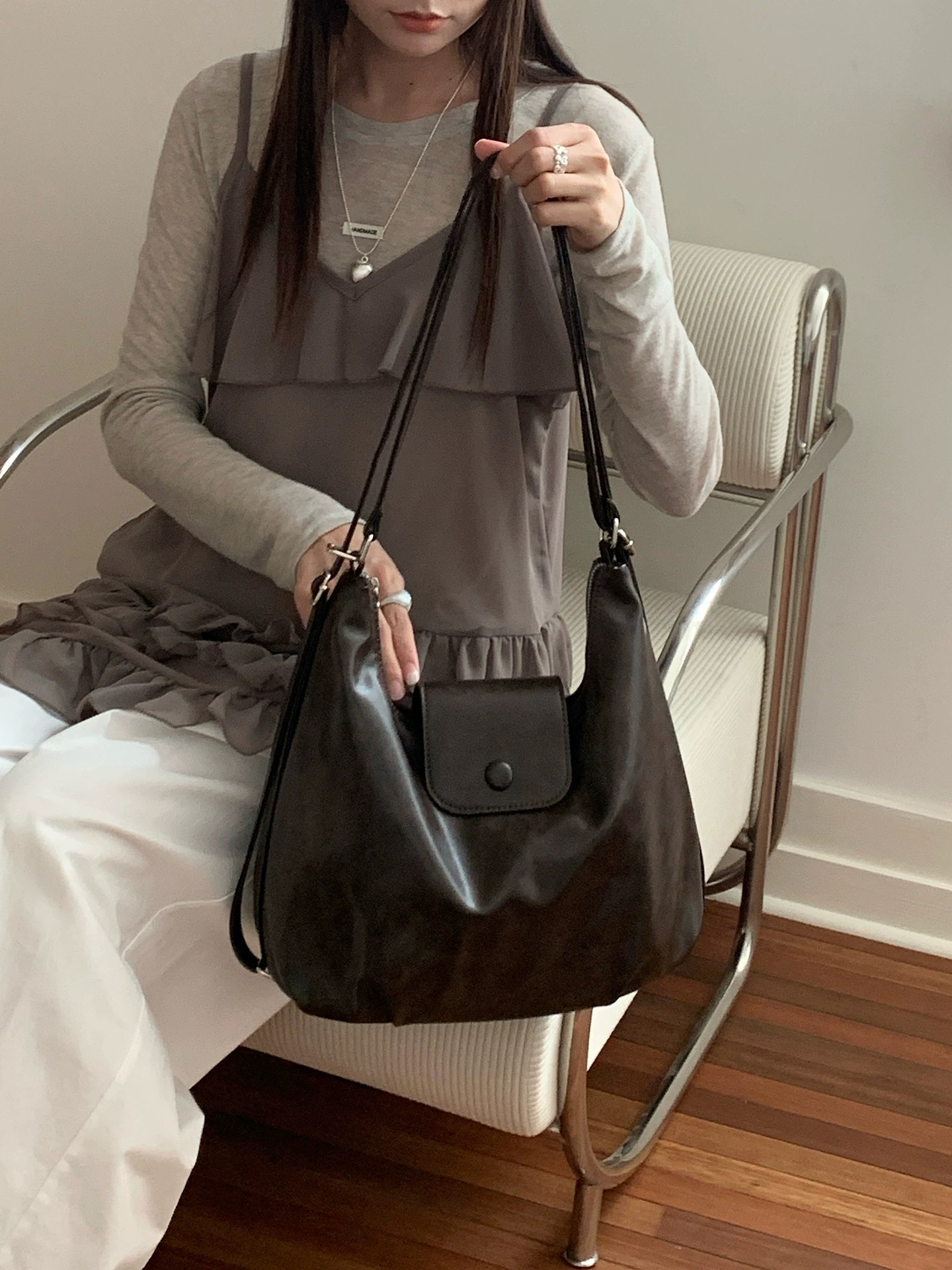 PU Leather Backpack view 3