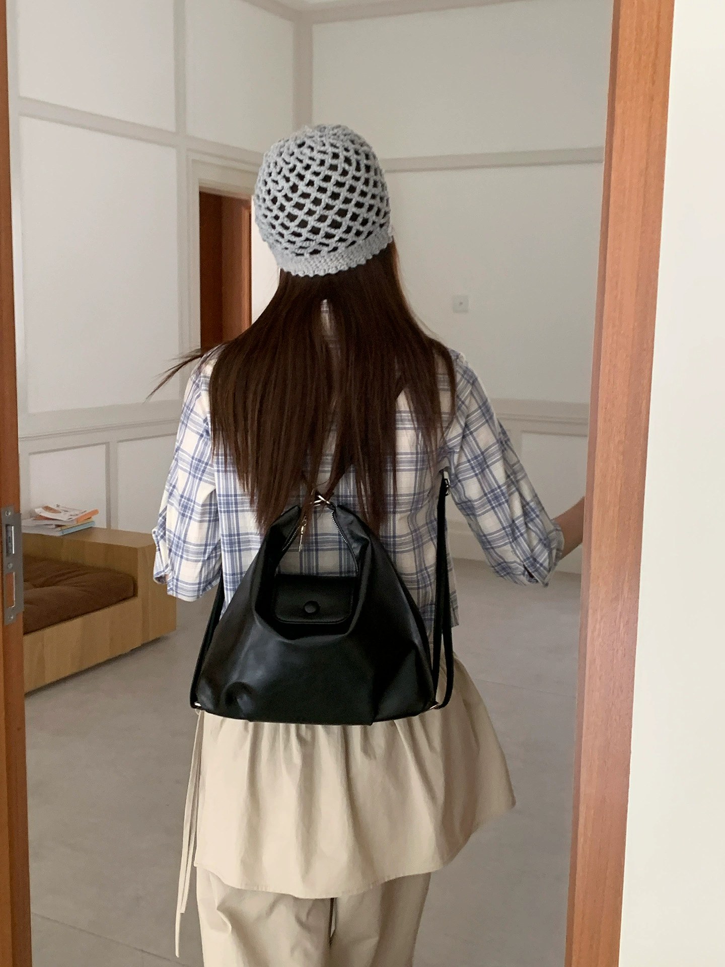 PU Leather Backpack view 4