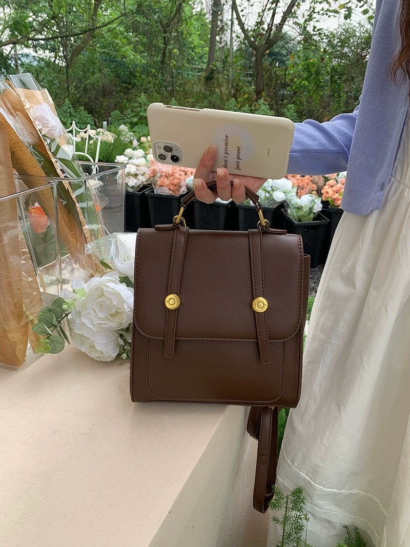 PU Leather Backpack view 2