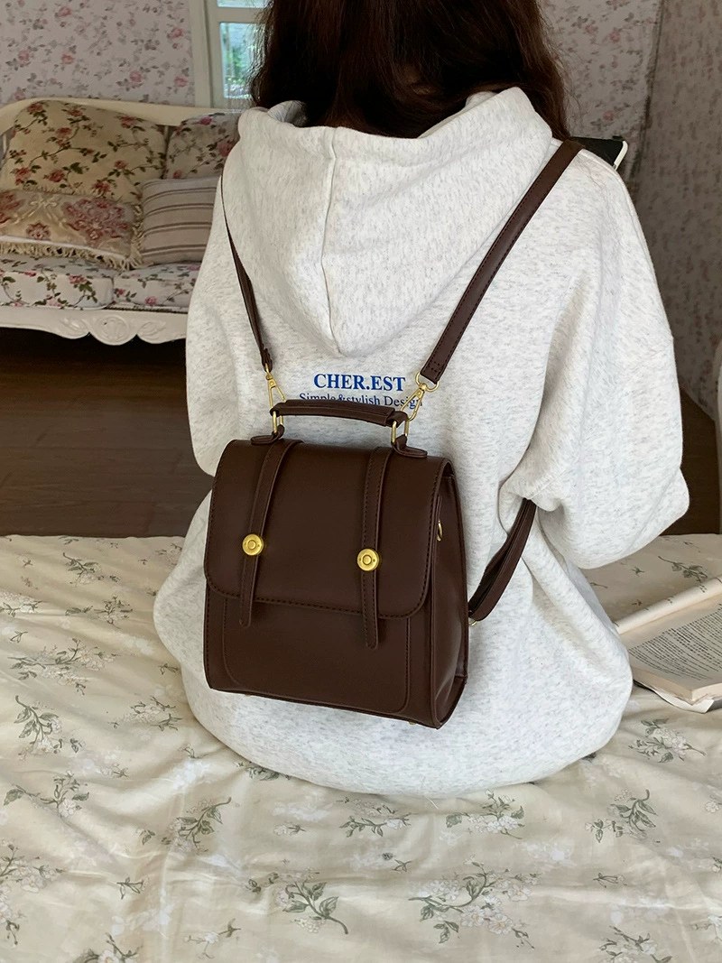 PU Leather Backpack view 3