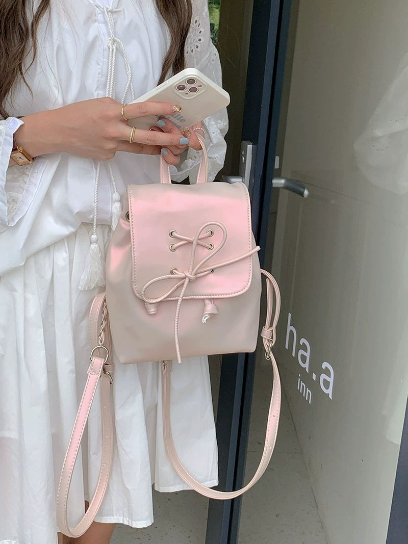 PU Leather Backpack view 2