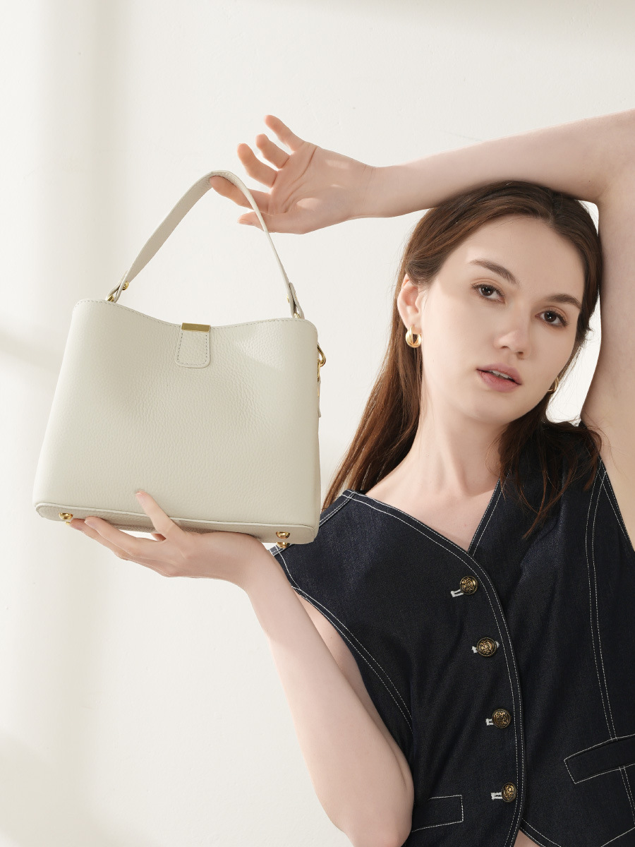 Crossbody Mini Bucket — Black view 2