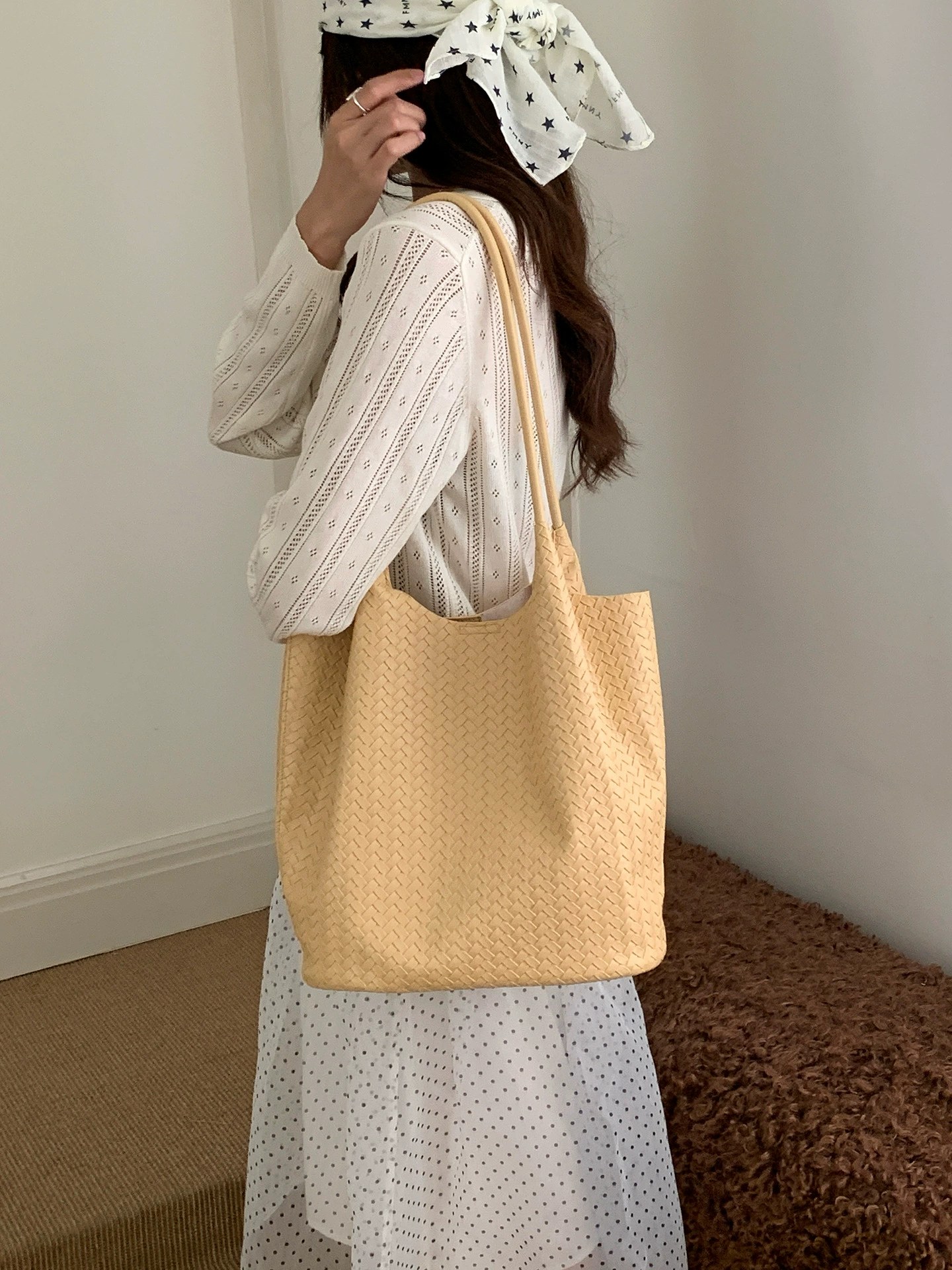حقيبة دلو منسوجة من المواد الاصطناعية للبيع بالجملة OEM — YANYAN Bags مصنع حقائب قوانغتشو
