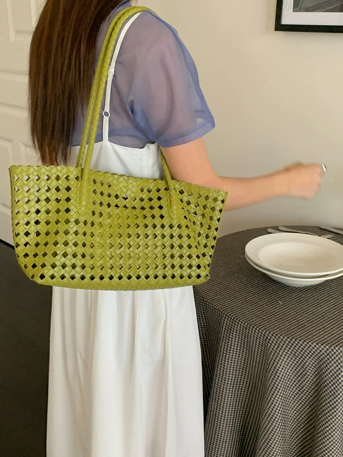 PU Leather Bucket Bag view 2