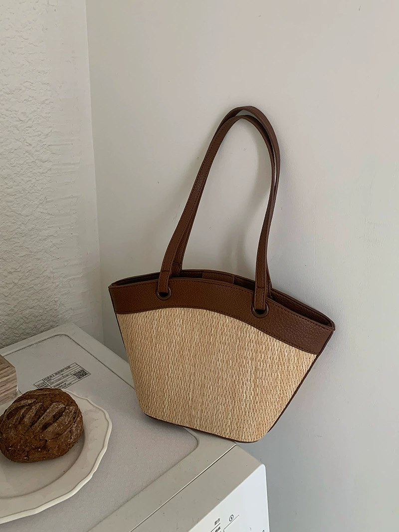 حقيبة دلو منسوجة من مواد صناعية للبيع بالجملة OEM — YANYAN Bags مصنع حقائب قوانغتشو