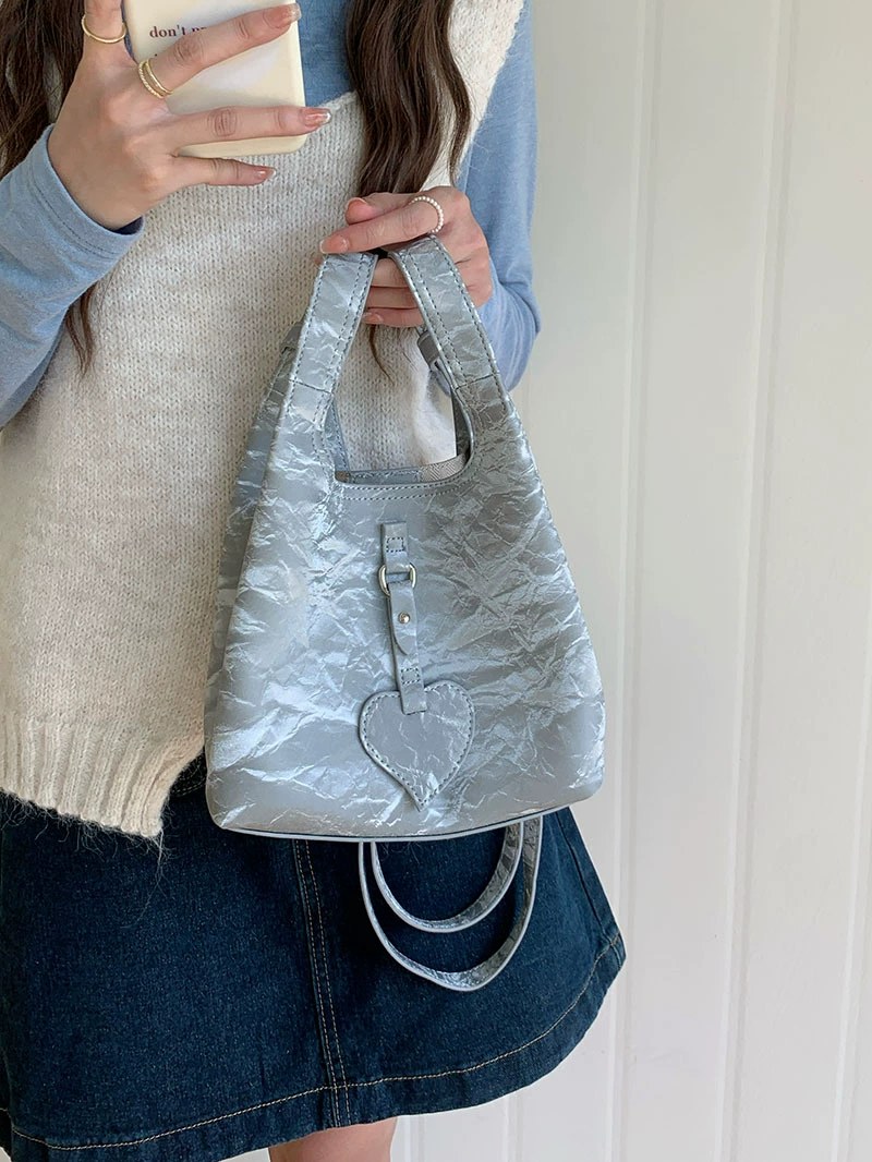 Bolso Cubo de Cuero PU view 2