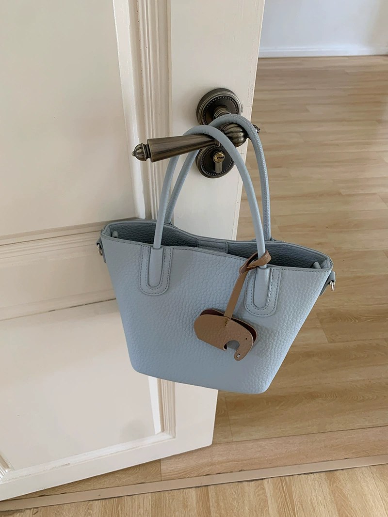 PU Leather Bucket Bag view 4