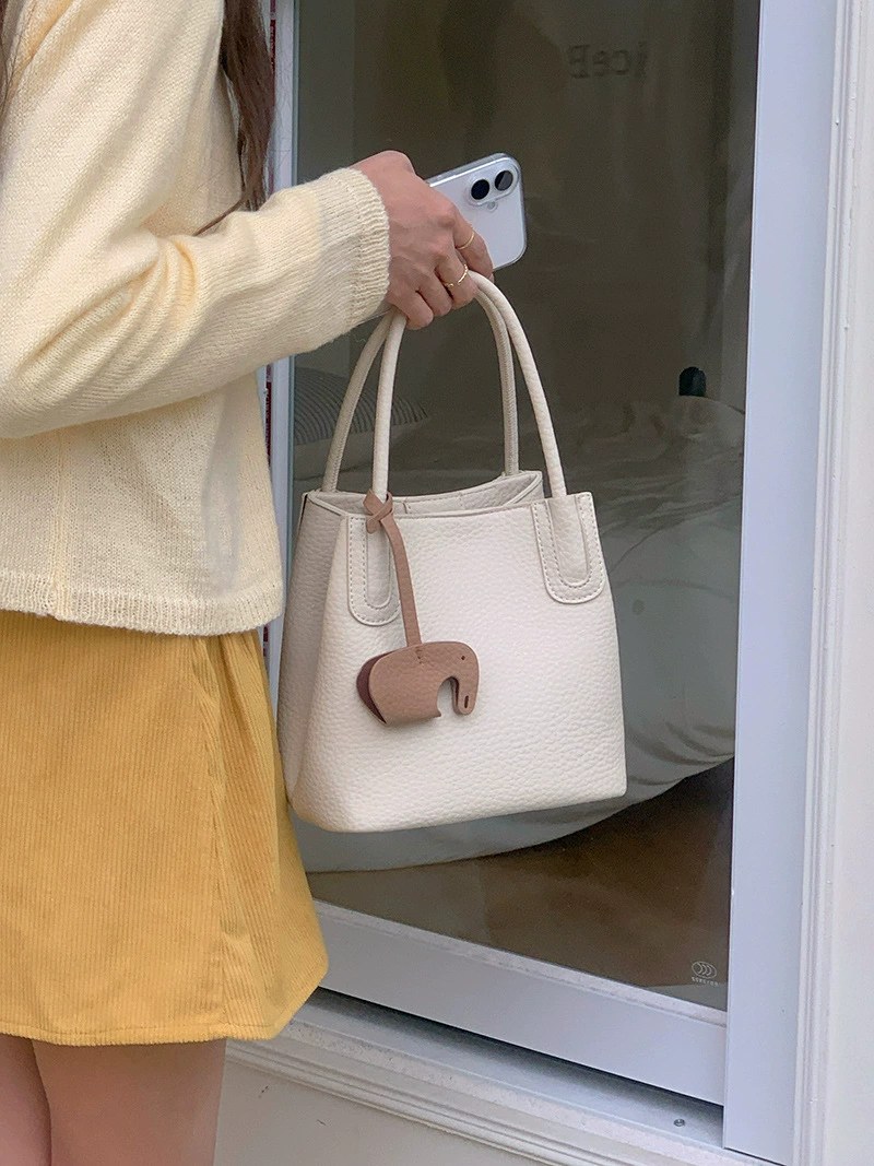 PU Leather Bucket Bag view 5