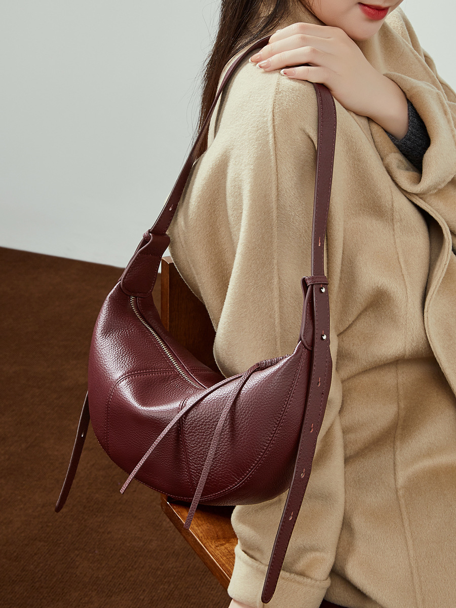 Saddle Crossbody — Camel view 3