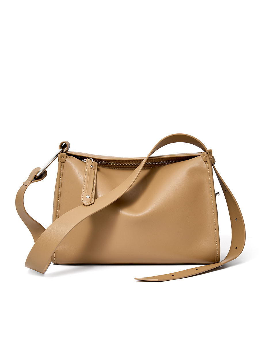 Cowhide Pillow Crossbody — Soft Designer Silhouette view 5