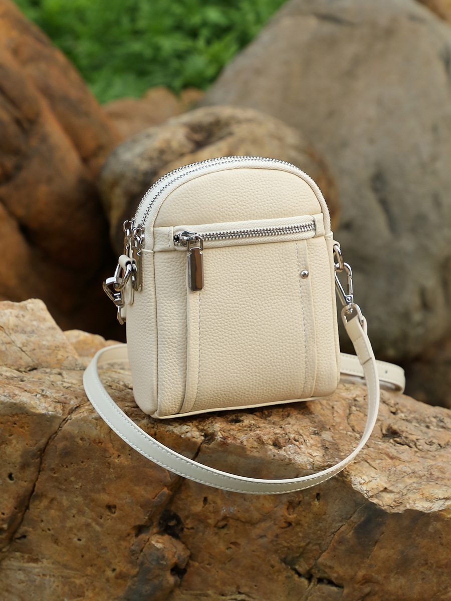 TOGO Cowhide Mini Phone Crossbody — Six Colourways view 4