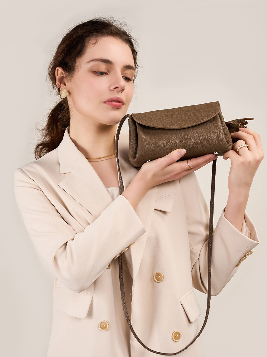 Soft Cowhide Mini Designer Crossbody — Four Colour Capsule view 2