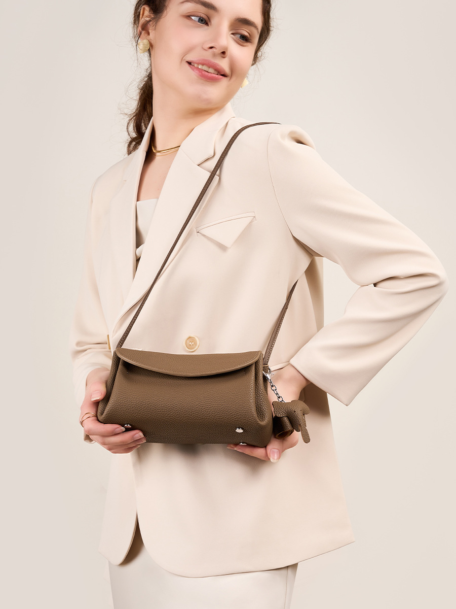 Soft Cowhide Mini Designer Crossbody — Four Colour Capsule view 3