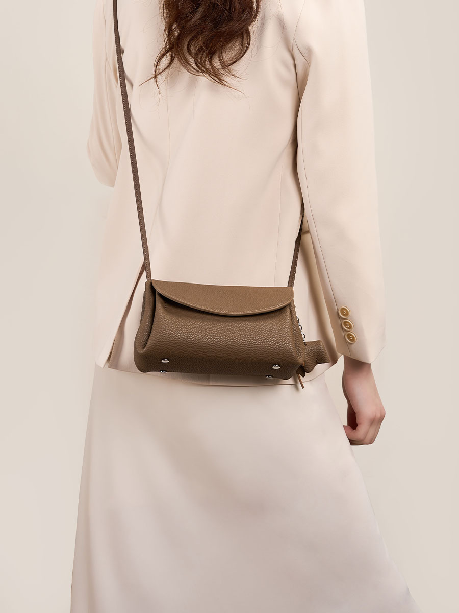Soft Cowhide Mini Designer Crossbody — Four Colour Capsule view 4
