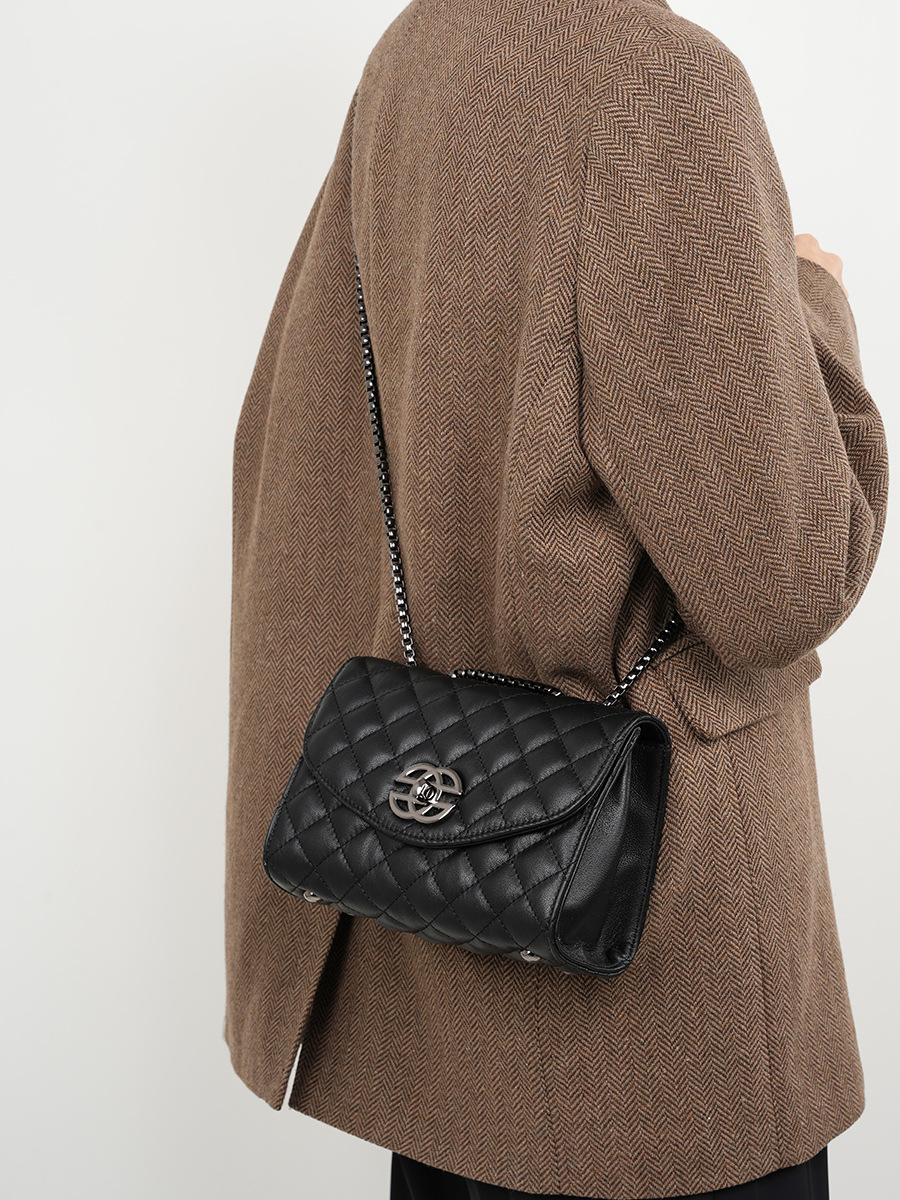 Korean Chain Designer Crossbody — Affordable Luxury Mini view 2