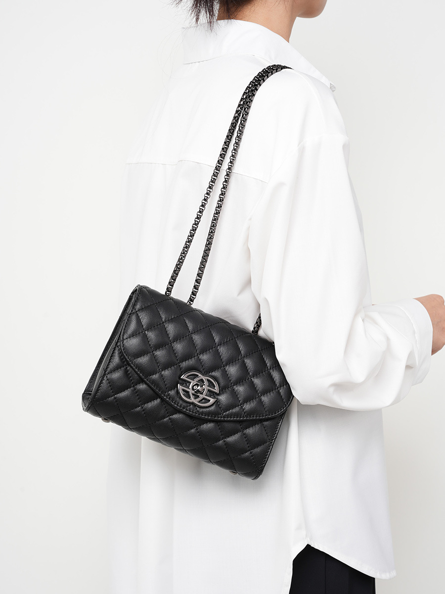 Korean Chain Designer Crossbody — Affordable Luxury Mini view 3