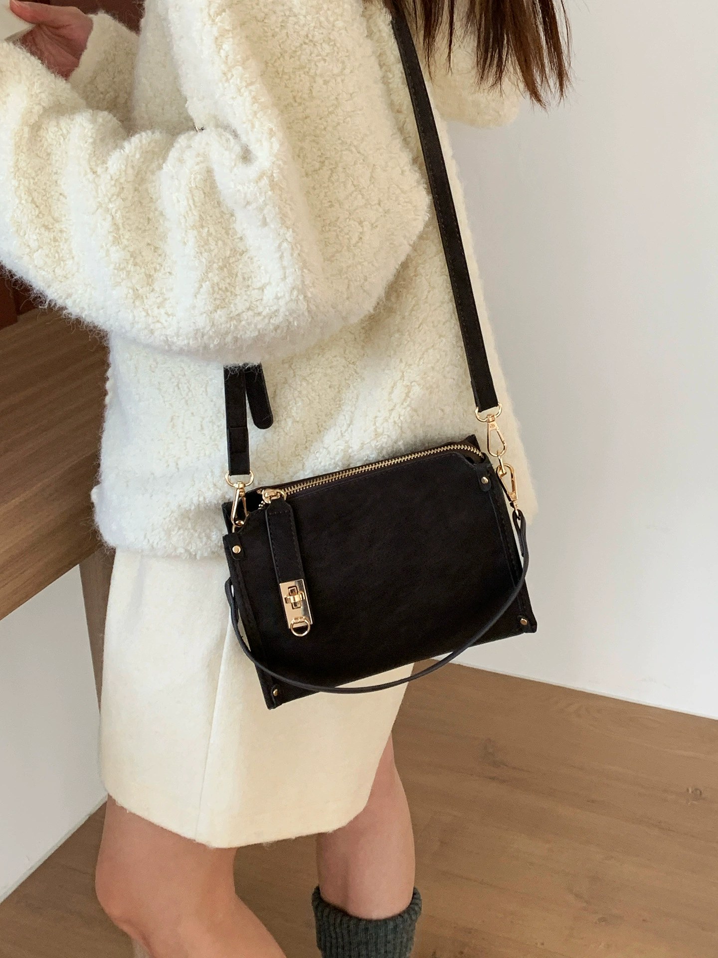 PU Leather Crossbody Bag view 4