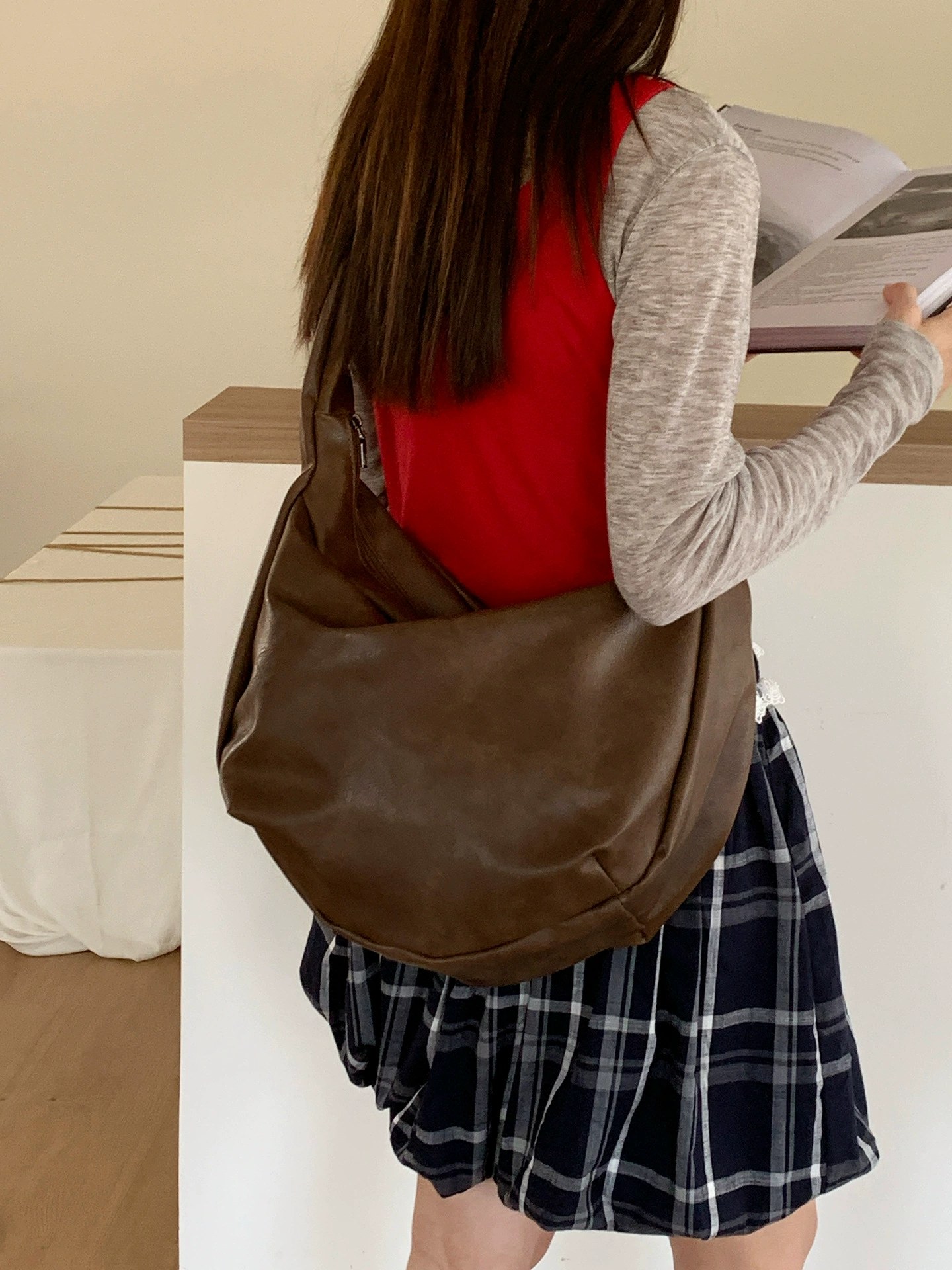 PU Leather Crossbody Bag view 2