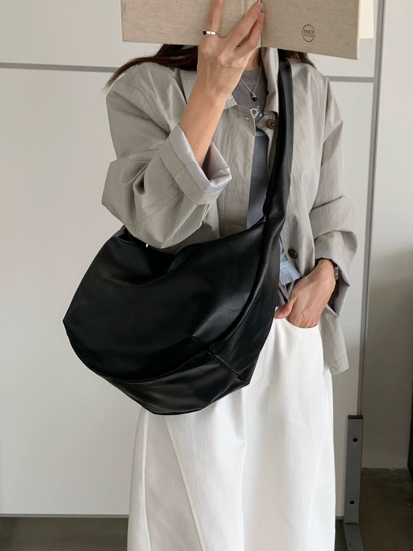 PU Leather Crossbody Bag view 3