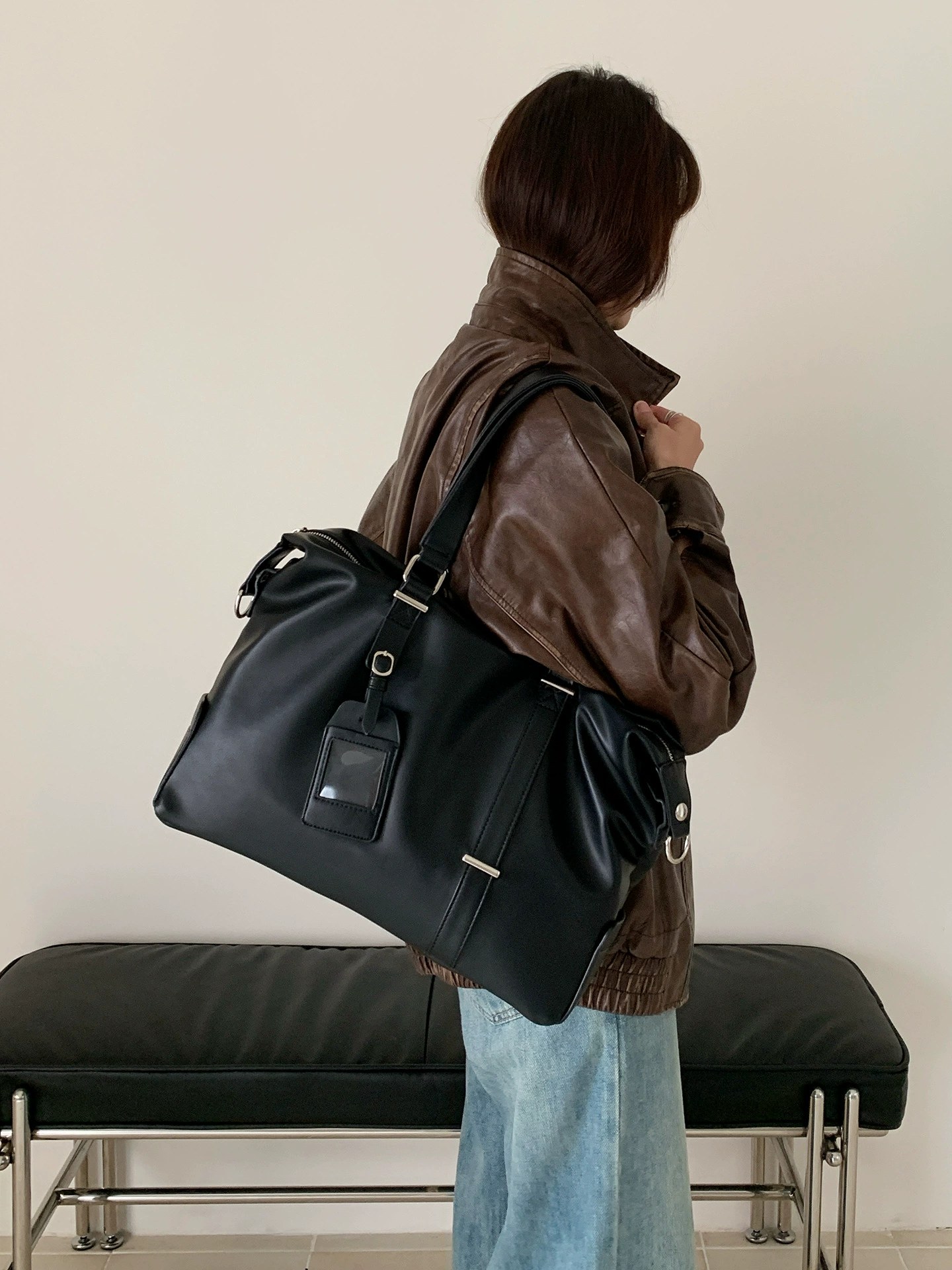 PU Leather Crossbody Bag view 2