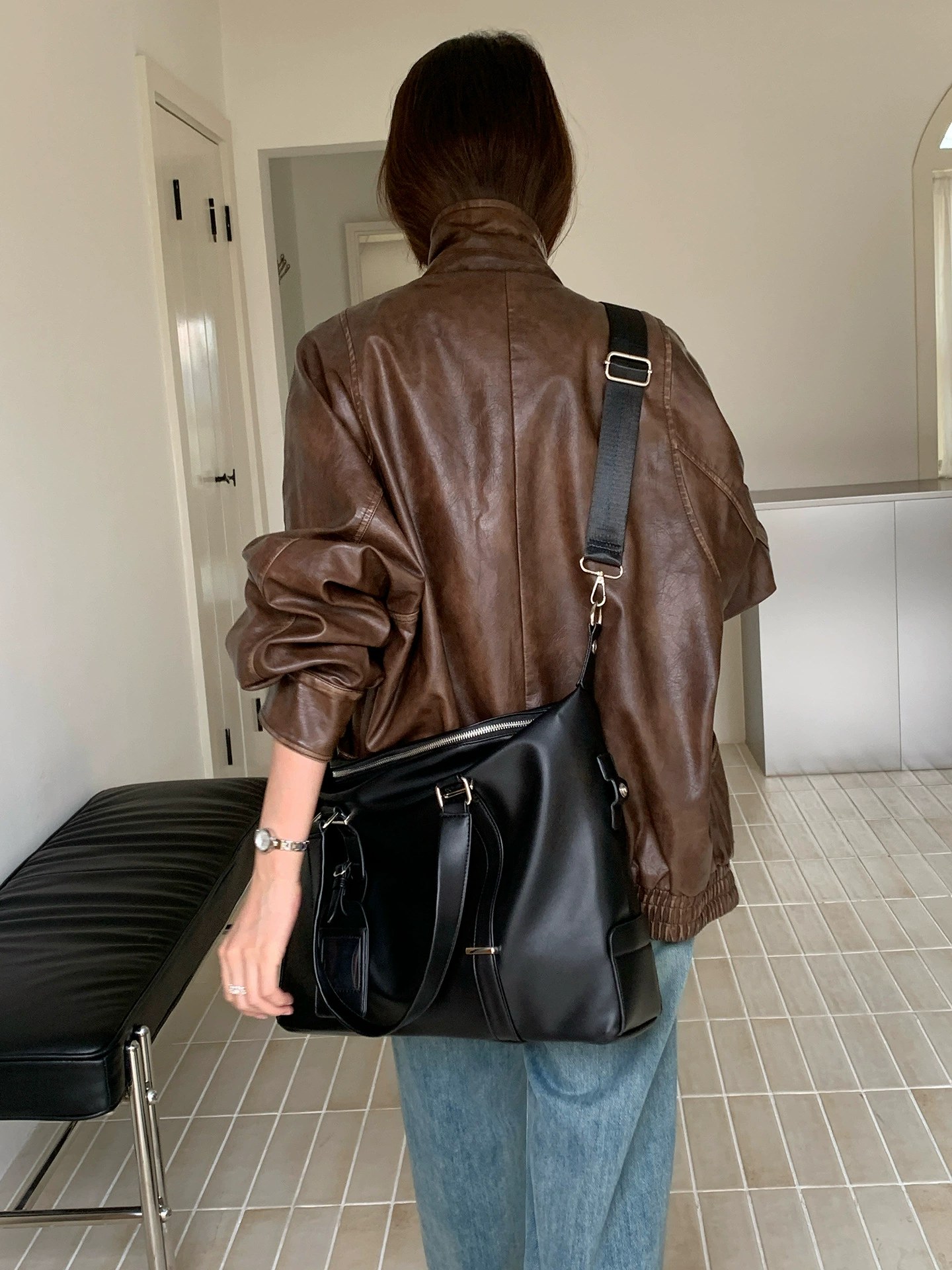 PU Leather Crossbody Bag view 4