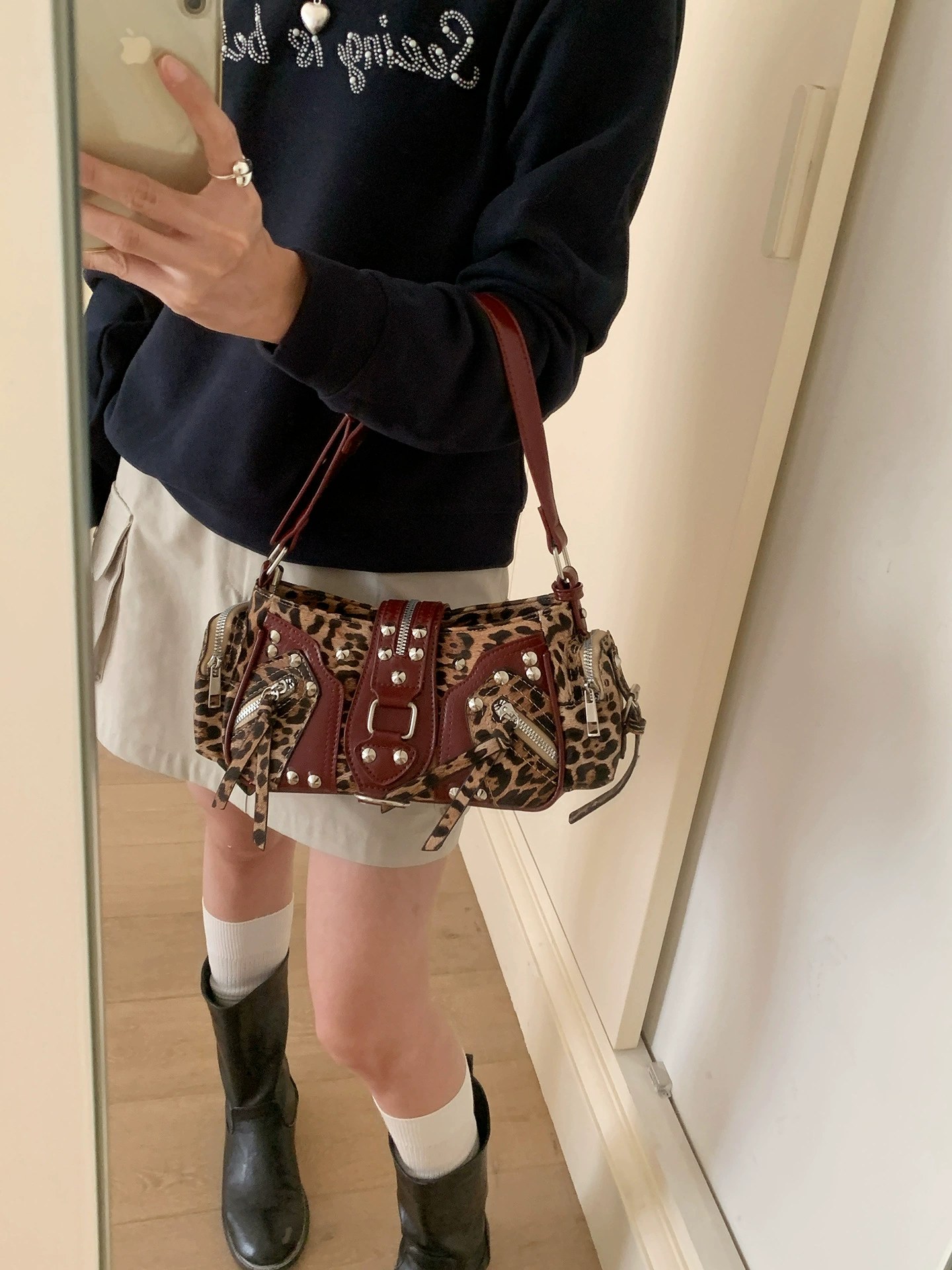 PU Leather Crossbody Bag view 2