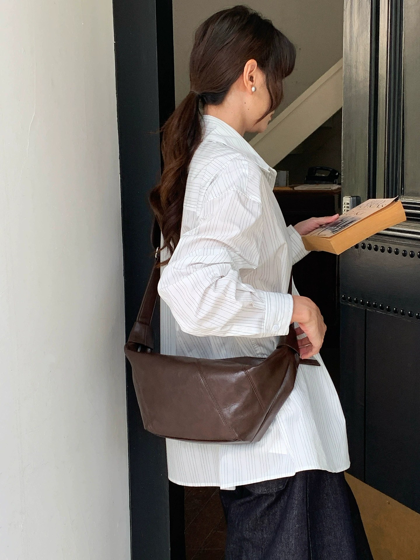 PU Leather Crossbody Bag view 2