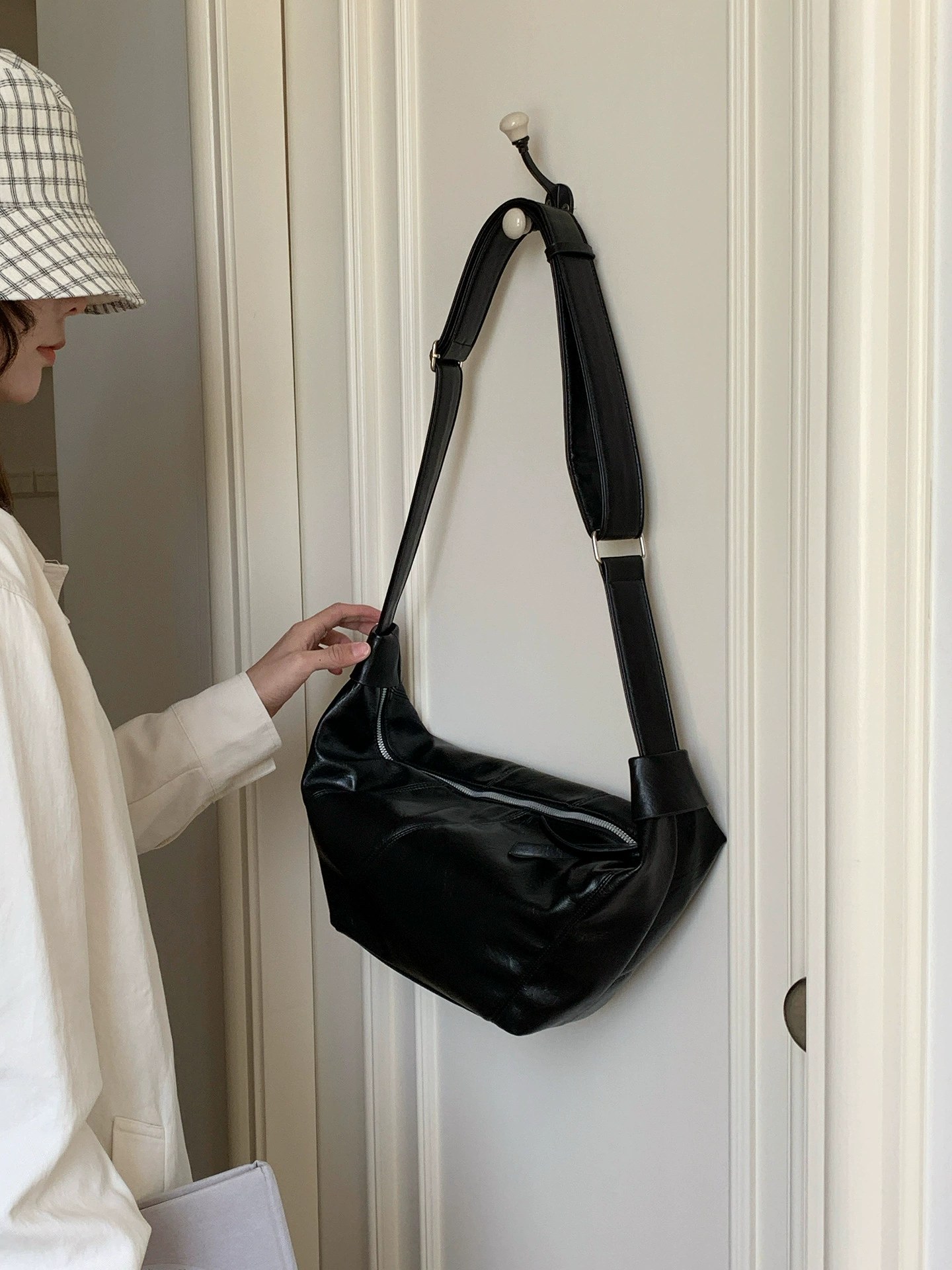 PU Leather Crossbody Bag view 3