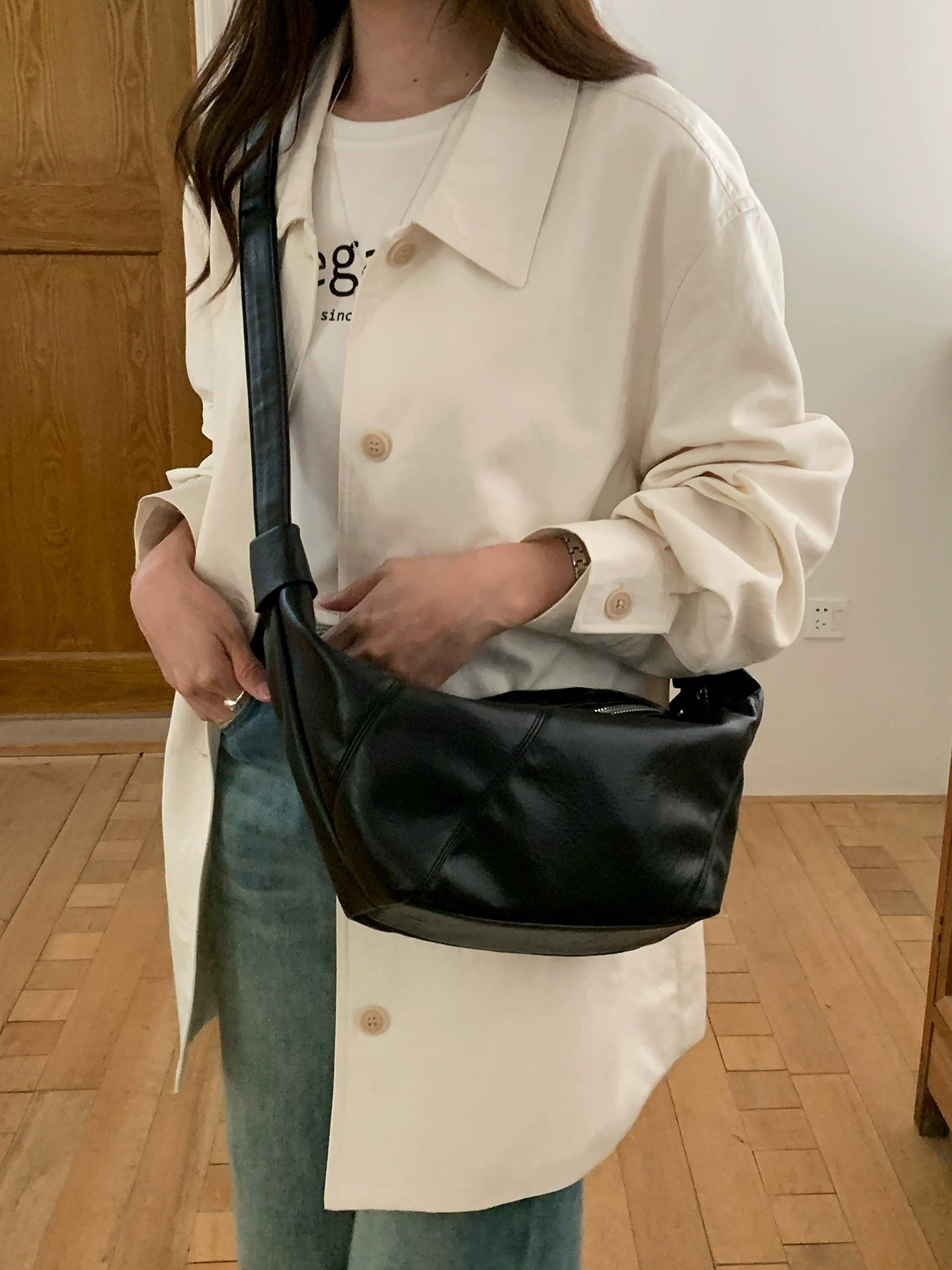 PU Leather Crossbody Bag view 4