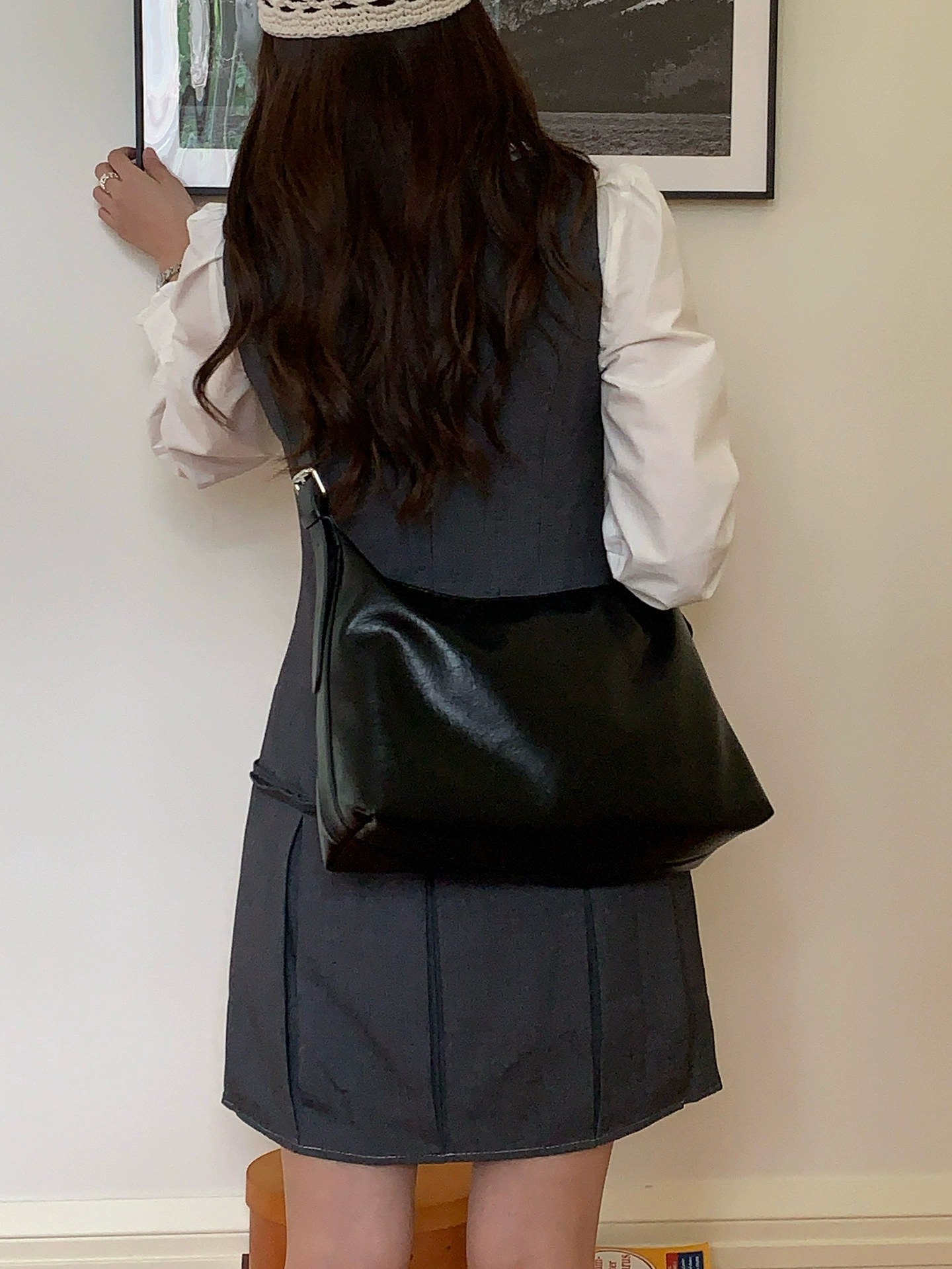 PU Leather Crossbody Bag view 4