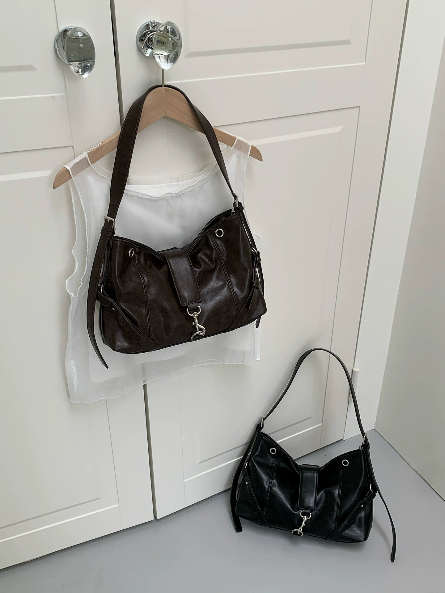 PU Leather Crossbody Bag view 5