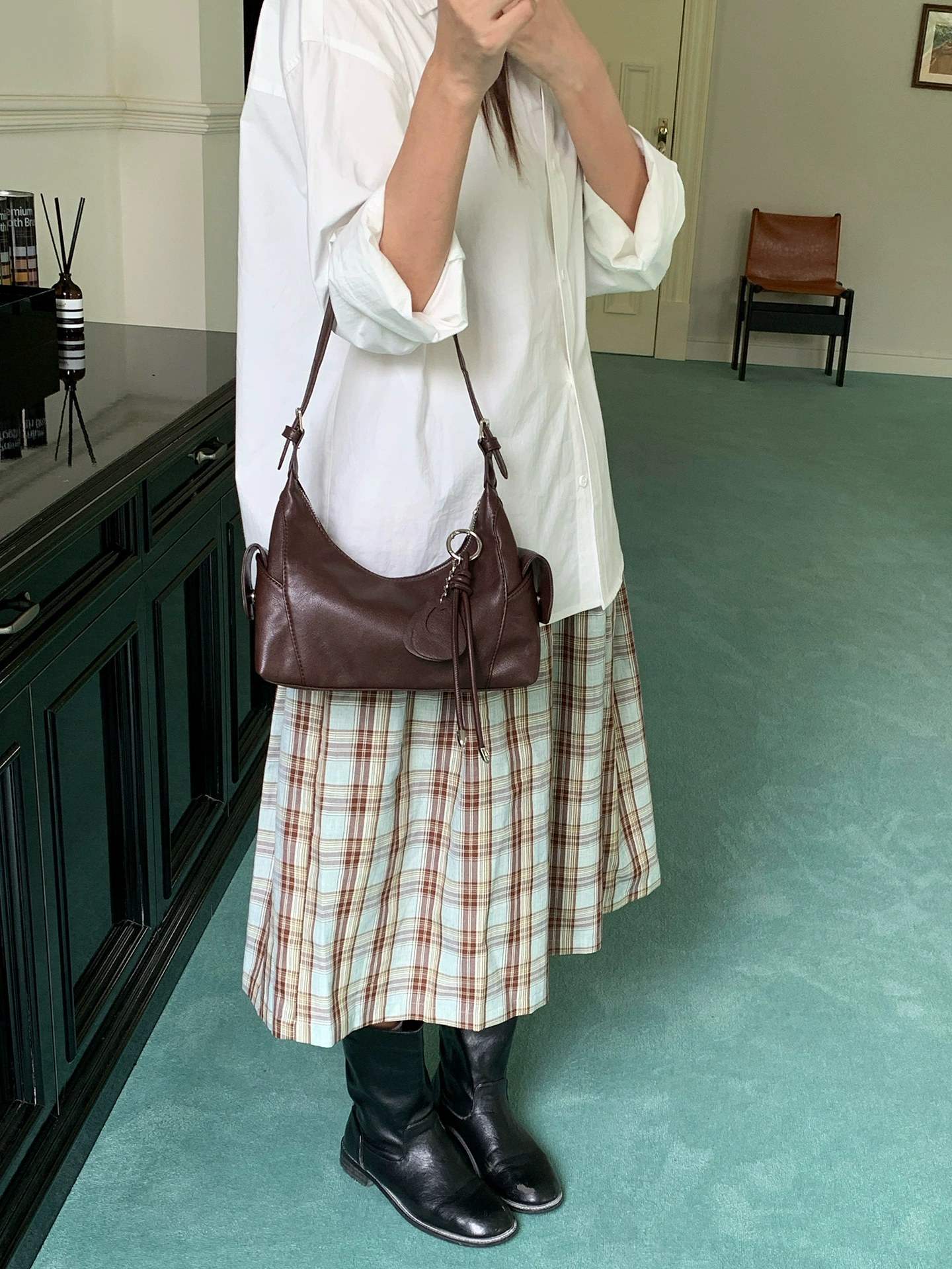 PU Leather Crossbody Bag view 3