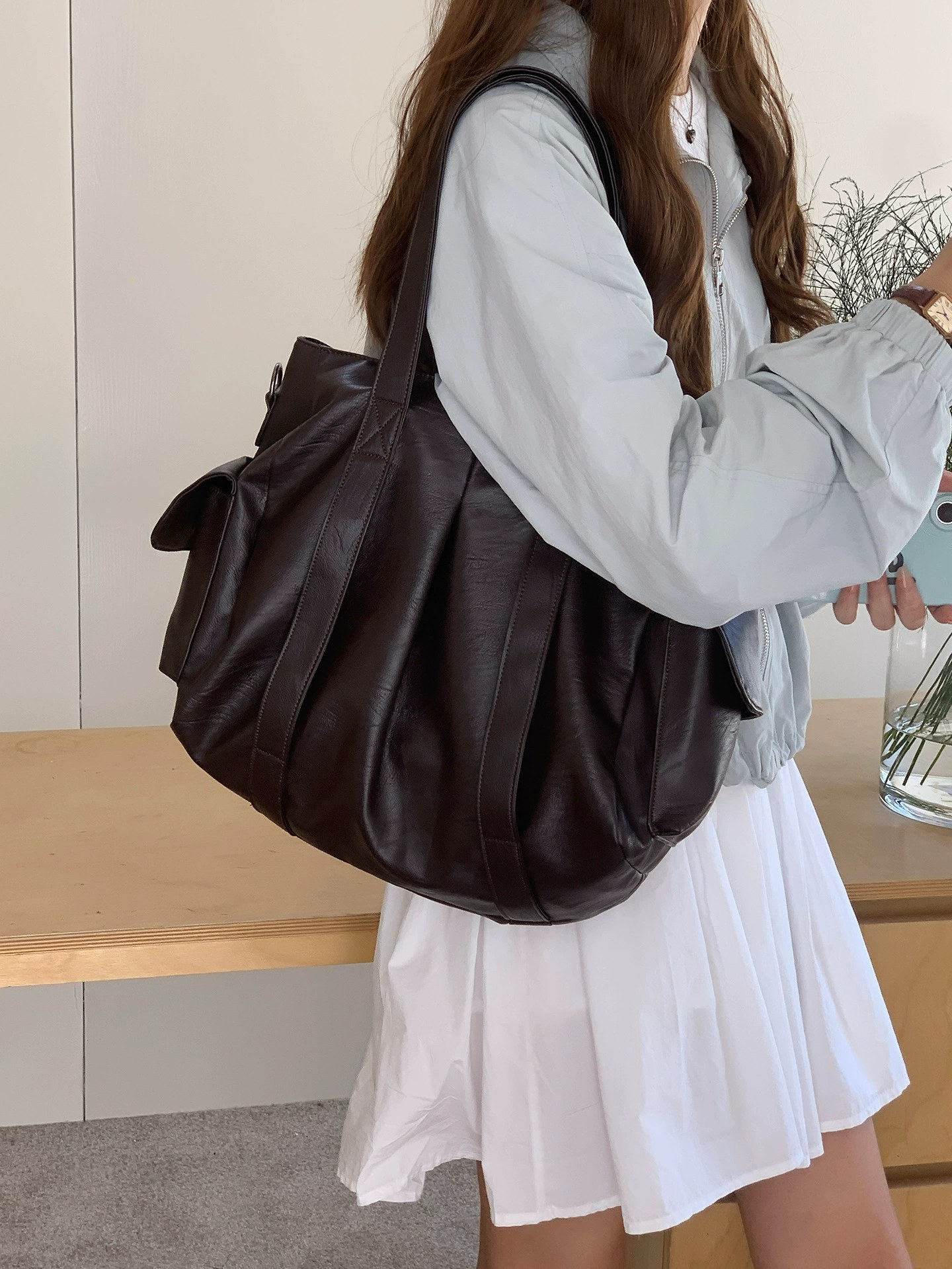 PU Leather Crossbody Bag view 2