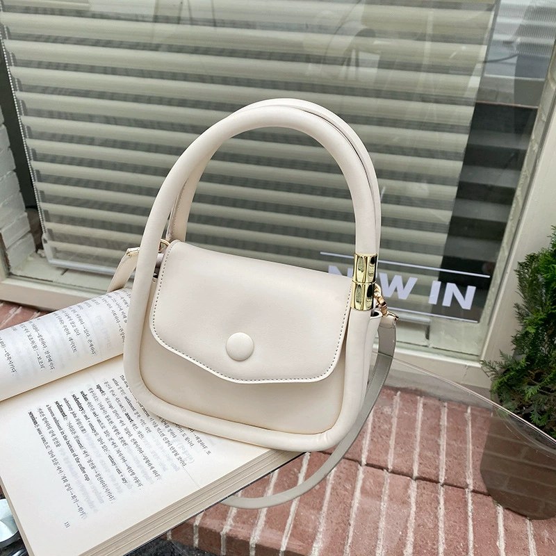 Red PU Leather Crossbody Bag view 5
