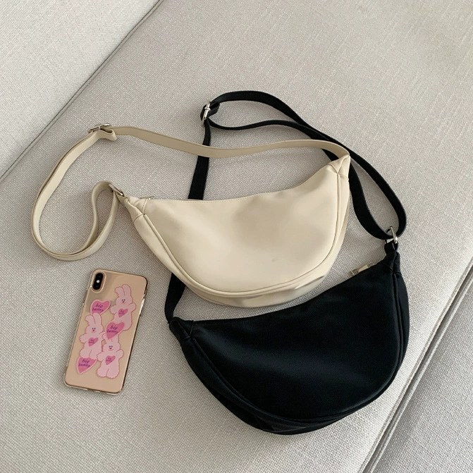 Cotton Canvas Crossbody Bag view 4