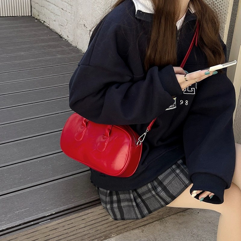 PU Leather Crossbody Bag view 3