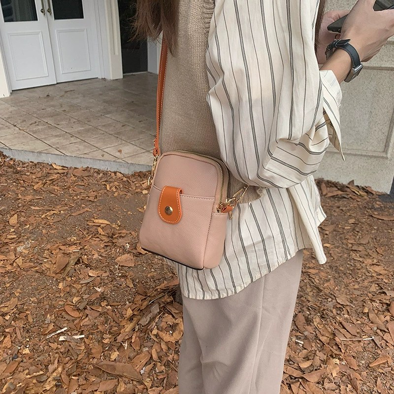 Bolso Cruzado de Cuero PU view 3