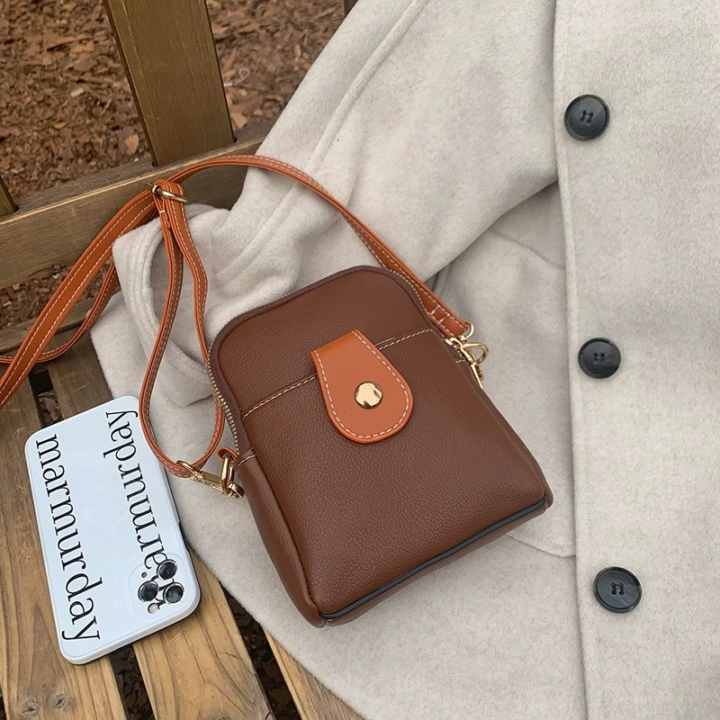 Bolso Cruzado de Cuero PU view 5