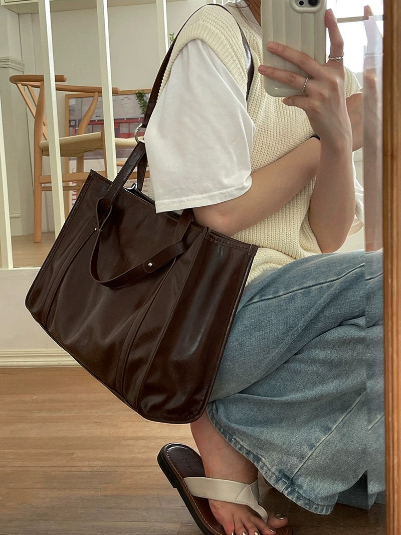 Bolso Cruzado de Cuero PU view 3