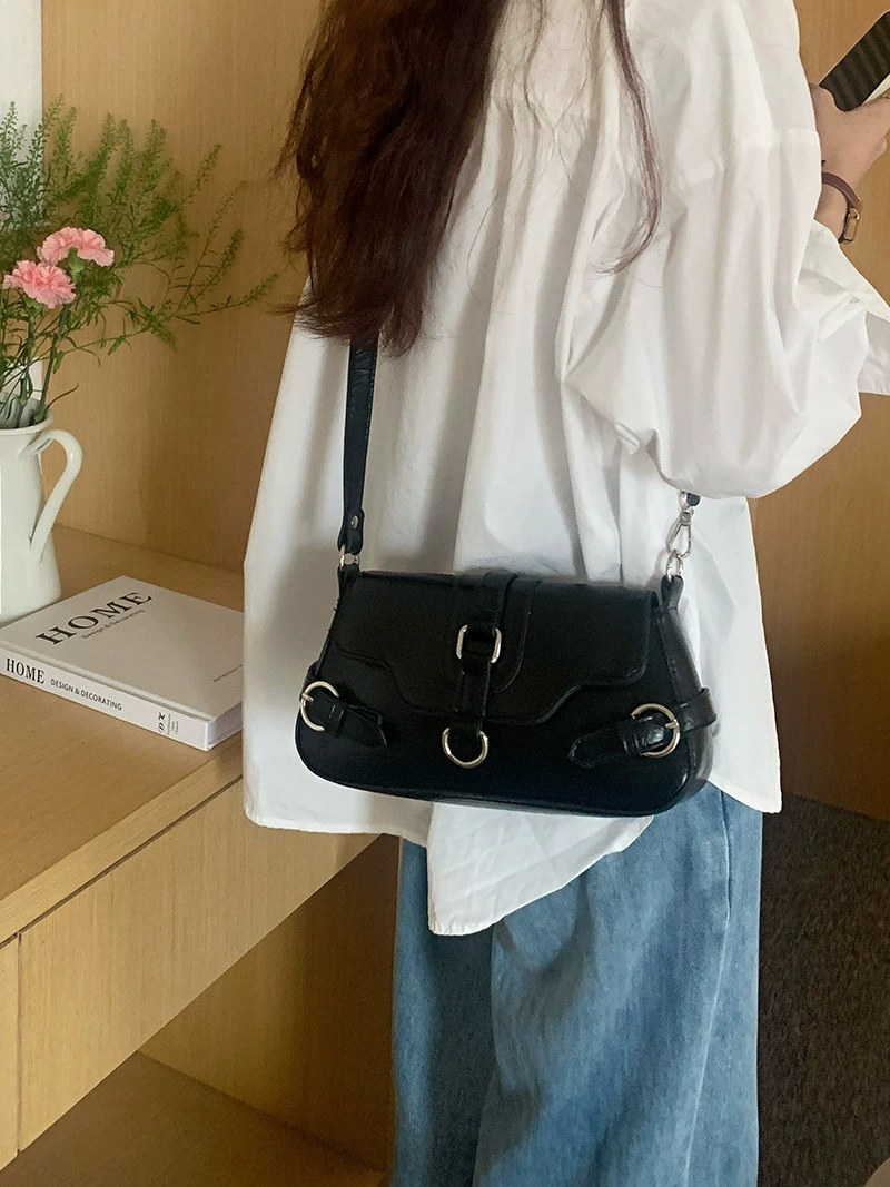 PU Leather Crossbody Bag view 4