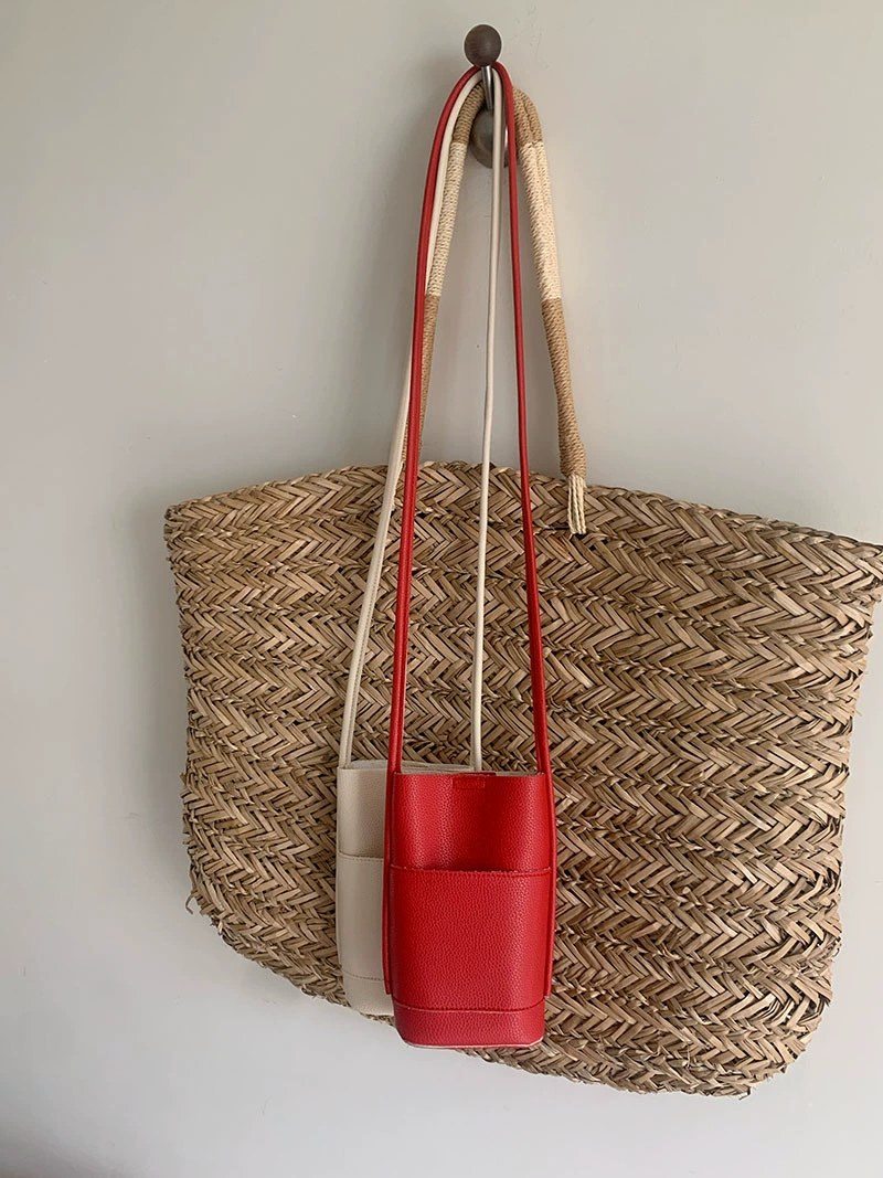 Bolso Cruzado de Cuero PU view 4