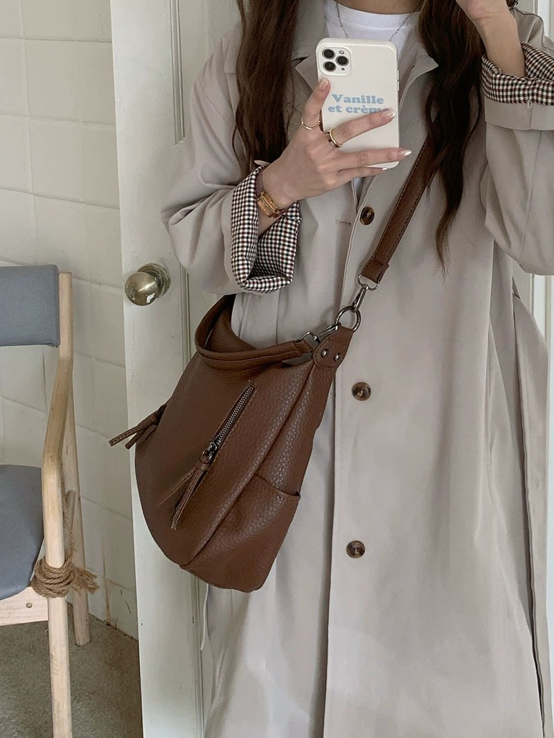 PU Leather Crossbody Bag view 3