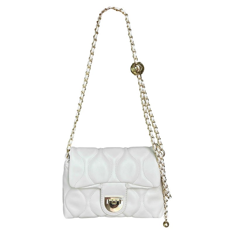 PU Leather Quilted Chain Bag view 5