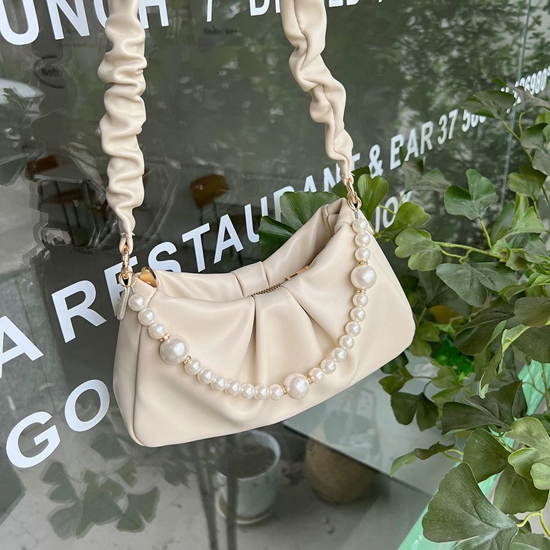 PU Leather Quilted Chain Bag view 3
