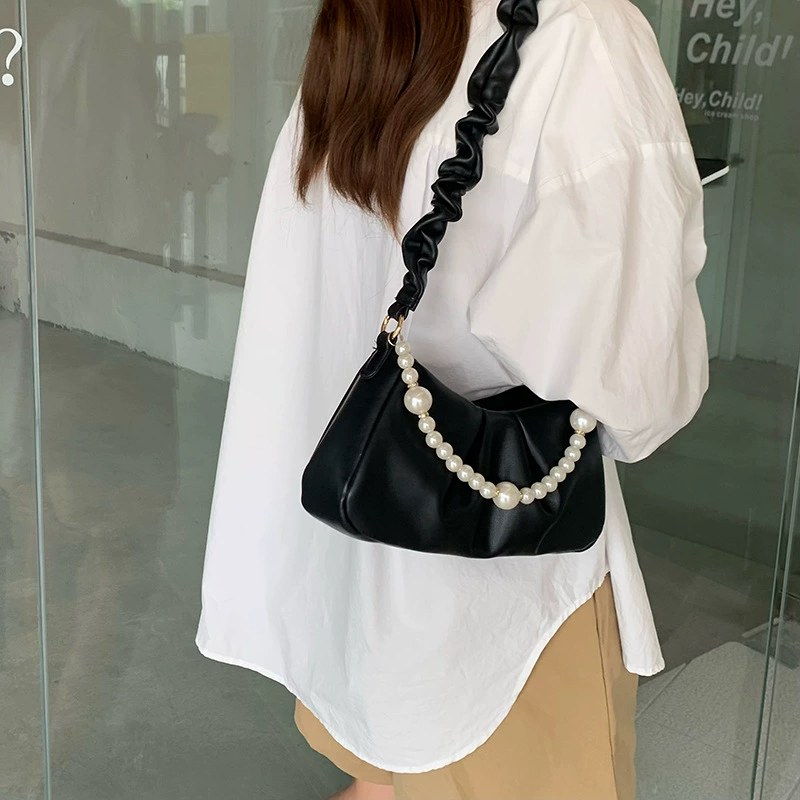 PU Leather Quilted Chain Bag view 4