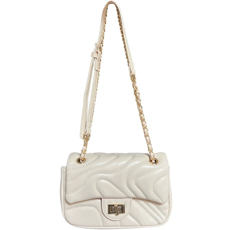 PU Leather Quilted Chain Bag view 5