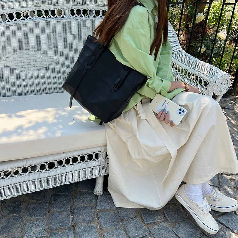 PU Leather Quilted Chain Bag view 4