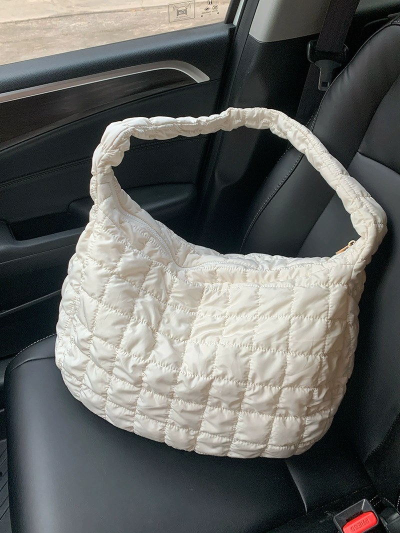 PU Leather Quilted Chain Bag view 2